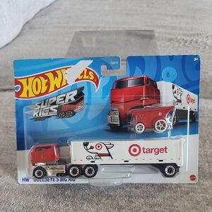 NWT Hot Wheels Target Truck & Cart